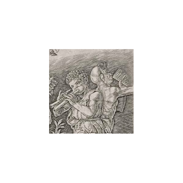 Hermès (Mercure) et la Syrinx Flûte de Pan